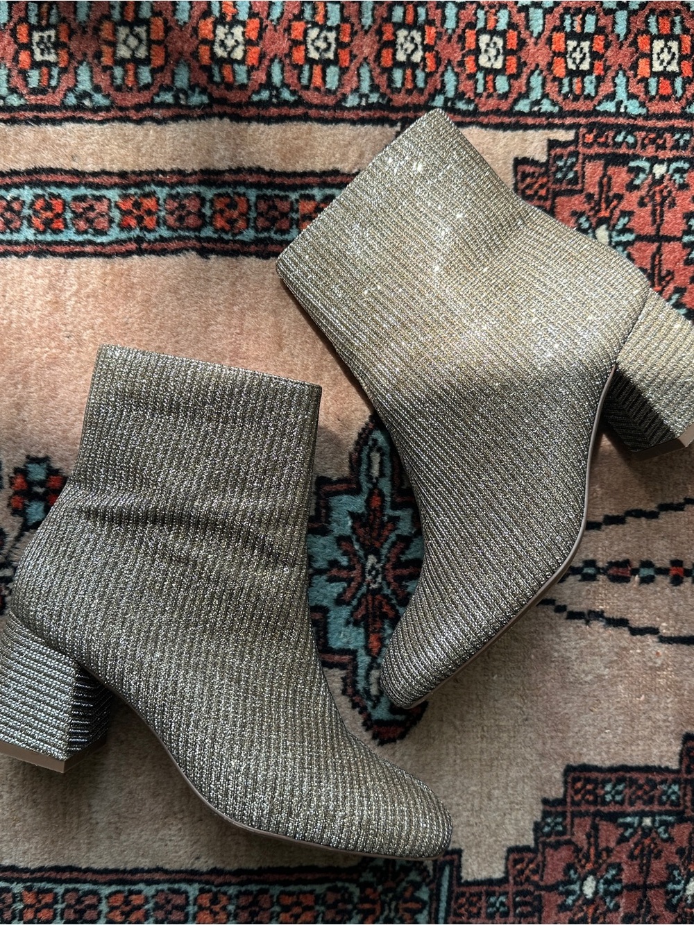 Marino Gold Ankle Boots
